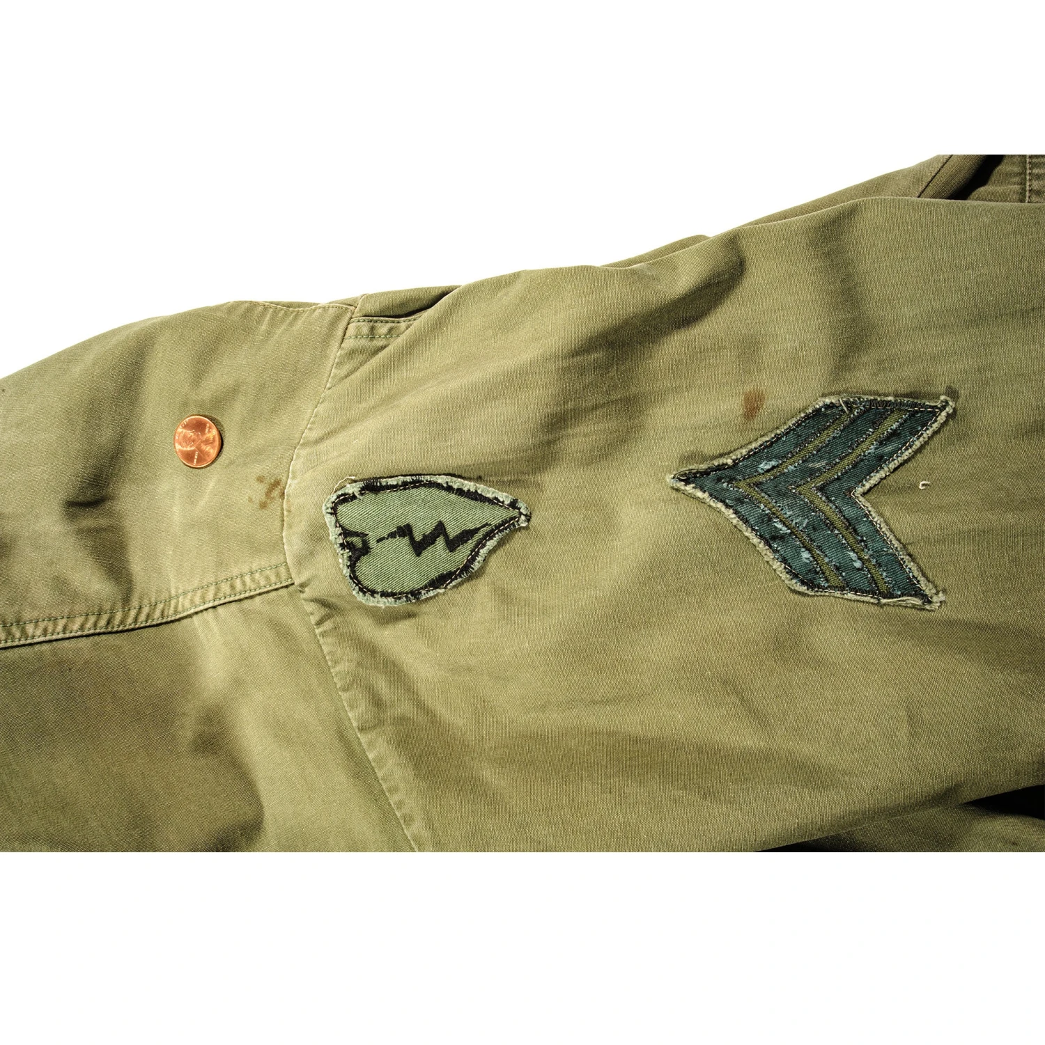 VINTAGE US ARMY TROPICAL COMBAT JACKET 5TH PATTERN RIPSTOP 1967 VIETNAM WAR 25TH INFANTRY DIVISION SERGEANT(Vietnam Us Army Tropical Combat Jacket Ripstop 1967 25th Infantry Division Sergeant) 10 VINTAGE US ARMY TROPICAL COMBAT JACKET 5TH PATTERN RIPSTOP 1967 VIETNAM WAR 25TH INFANTRY DIVISION SERGEANT(Vietnam Us Army Tropical Combat Jacket Ripstop 1967 25th Infantry Division Sergeant) - Image 10
