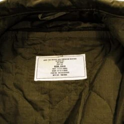 USAF US AIR FORCE JACKET COLD WEATHER 1989 ARAMID MEDIUM REGULAR DEADSTOCK(Usaf Us Air Force Jacket Cold Weather 1989 Aramid Gulf War Medium Regular Deadstock) -Rare Gear USA Shop armys0181label01