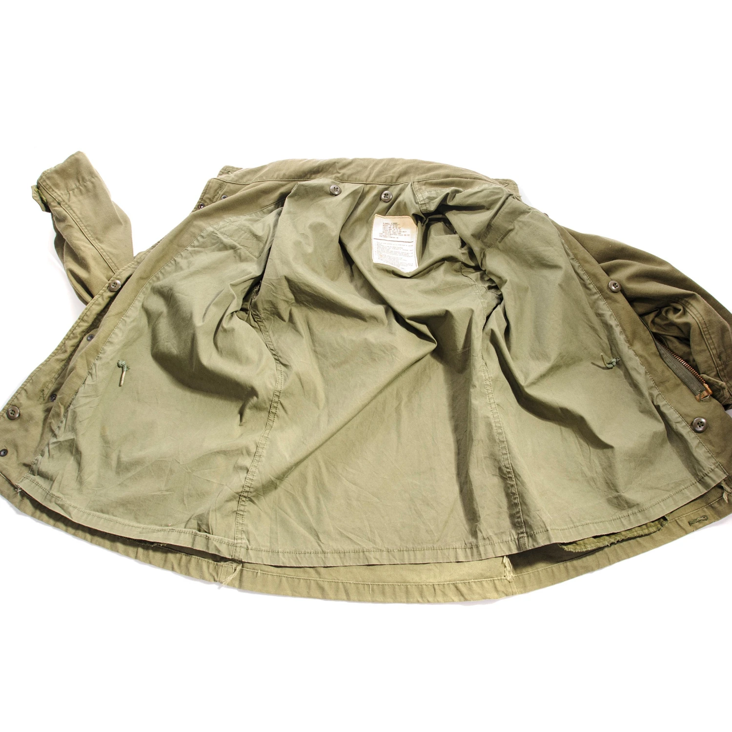 VINTAGE US ARMY M-1965 M65 FIELD JACKET 1980 25TH INFANTRY DIVISION PATCH SIZE EXTRA SMALL EXTRA SHORT(Us Army M 1965 M65 1980 Field Jacket Gulf War Extra Small Extra Short 25th Infantry Division) 3 VINTAGE US ARMY M-1965 M65 FIELD JACKET 1980 25TH INFANTRY DIVISION PATCH SIZE EXTRA SMALL EXTRA SHORT(Us Army M 1965 M65 1980 Field Jacket Gulf War Extra Small Extra Short 25th Infantry Division) - Image 3