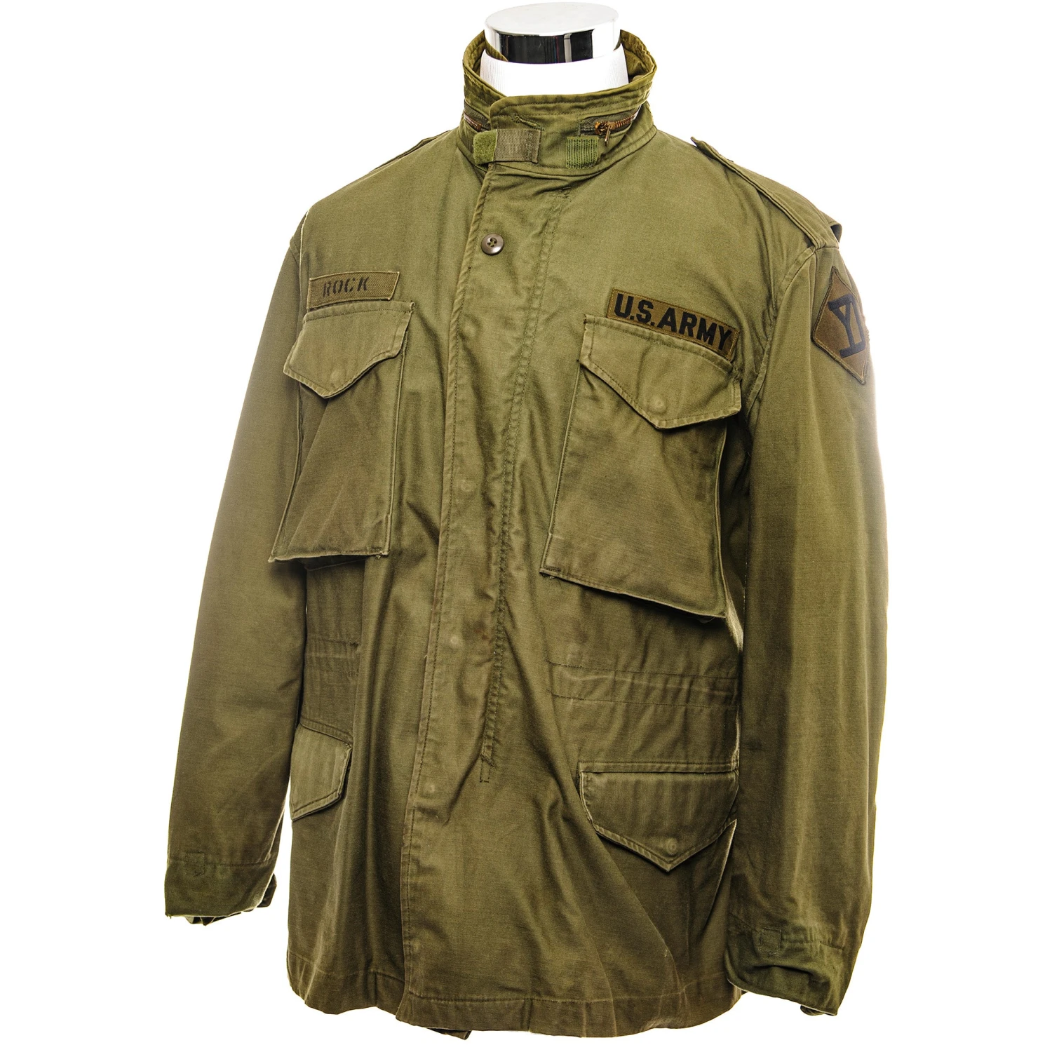 US ARMY M-1965 M65 FIELD JACKET 1975 26TH INFANTRY DIVISION PATCH SIZE MEDIUM REGULAR(Us Army M 1965 M65 1975 Field Jacket Vietnam War Medium Regular 26th Infantry Division Patch) 1 US ARMY M-1965 M65 FIELD JACKET 1975 26TH INFANTRY DIVISION PATCH SIZE MEDIUM REGULAR(Us Army M 1965 M65 1975 Field Jacket Vietnam War Medium Regular 26th Infantry Division Patch)