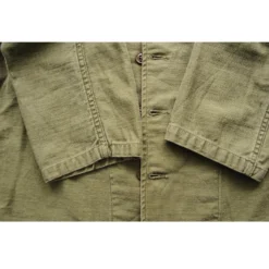 VINTAGE US ARMY UTILITY SHIRT P58 1960'S VIETNAM WAR SIZE SMALL(Korean War Us Army Utility Jacket 1950s Small) 11 VINTAGE US ARMY UTILITY SHIRT P58 1960'S VIETNAM WAR SIZE SMALL(Korean War Us Army Utility Jacket 1950s Small) -Rare Gear USA Shop armys0207sleeves