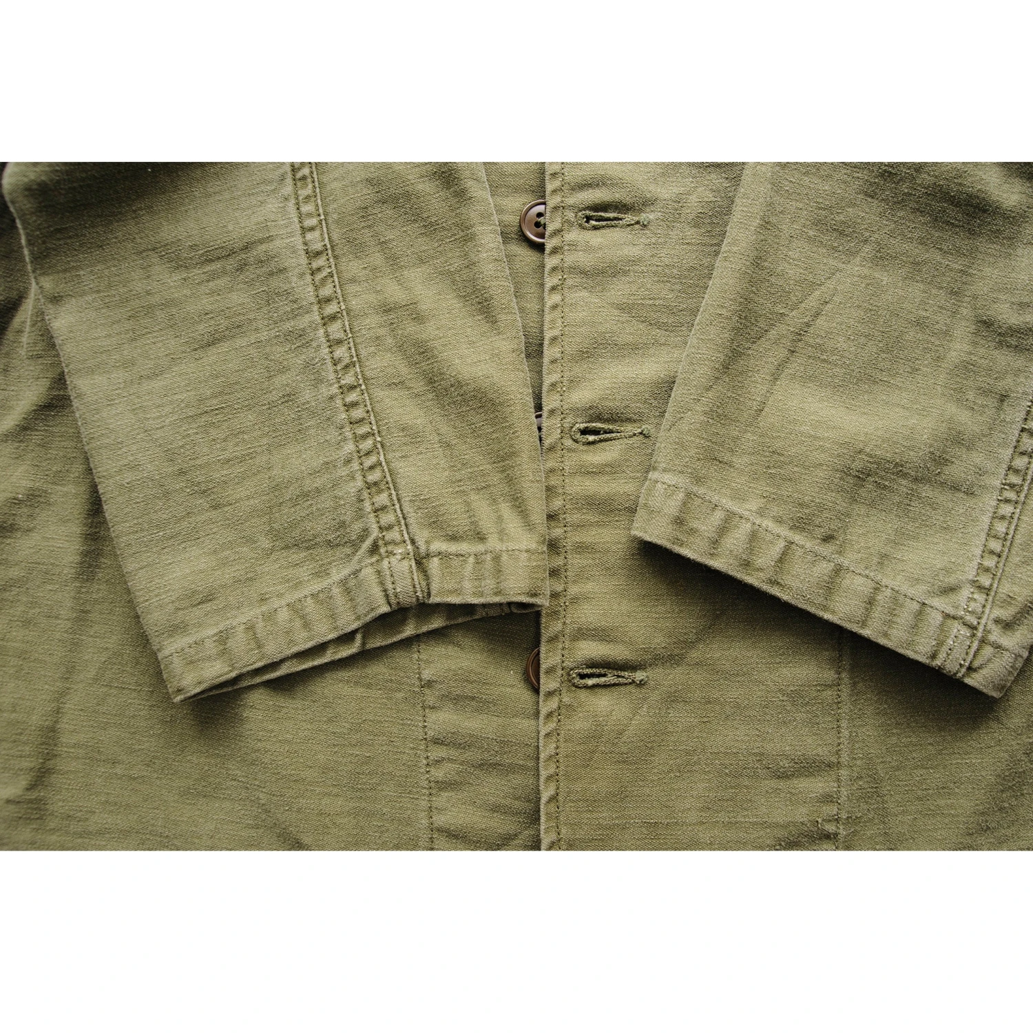 VINTAGE US ARMY UTILITY SHIRT P58 1960'S VIETNAM WAR SIZE SMALL(Korean War Us Army Utility Jacket 1950s Small) 6 VINTAGE US ARMY UTILITY SHIRT P58 1960'S VIETNAM WAR SIZE SMALL(Korean War Us Army Utility Jacket 1950s Small) - Image 6