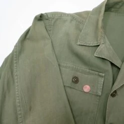 US ARMY UTILITY SHIRT HBT 1950'S EARLY VIETNAM WAR(Us Army 1960s Vietnam Shirt Utility Sateen 1) 15 US ARMY UTILITY SHIRT HBT 1950'S EARLY VIETNAM WAR(Us Army 1960s Vietnam Shirt Utility Sateen 1) -Rare Gear USA Shop bann dets