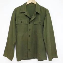 US ARMY UTILITY SHIRT HBT 1950'S EARLY VIETNAM WAR(Us Army 1960s Vietnam Shirt Utility Sateen 1)