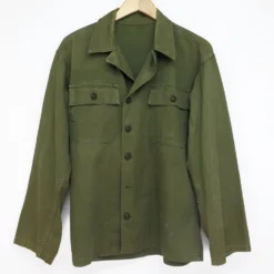 US ARMY UTILITY SHIRT HBT 1950'S EARLY VIETNAM WAR(Us Army 1960s Vietnam Shirt Utility Sateen 1)