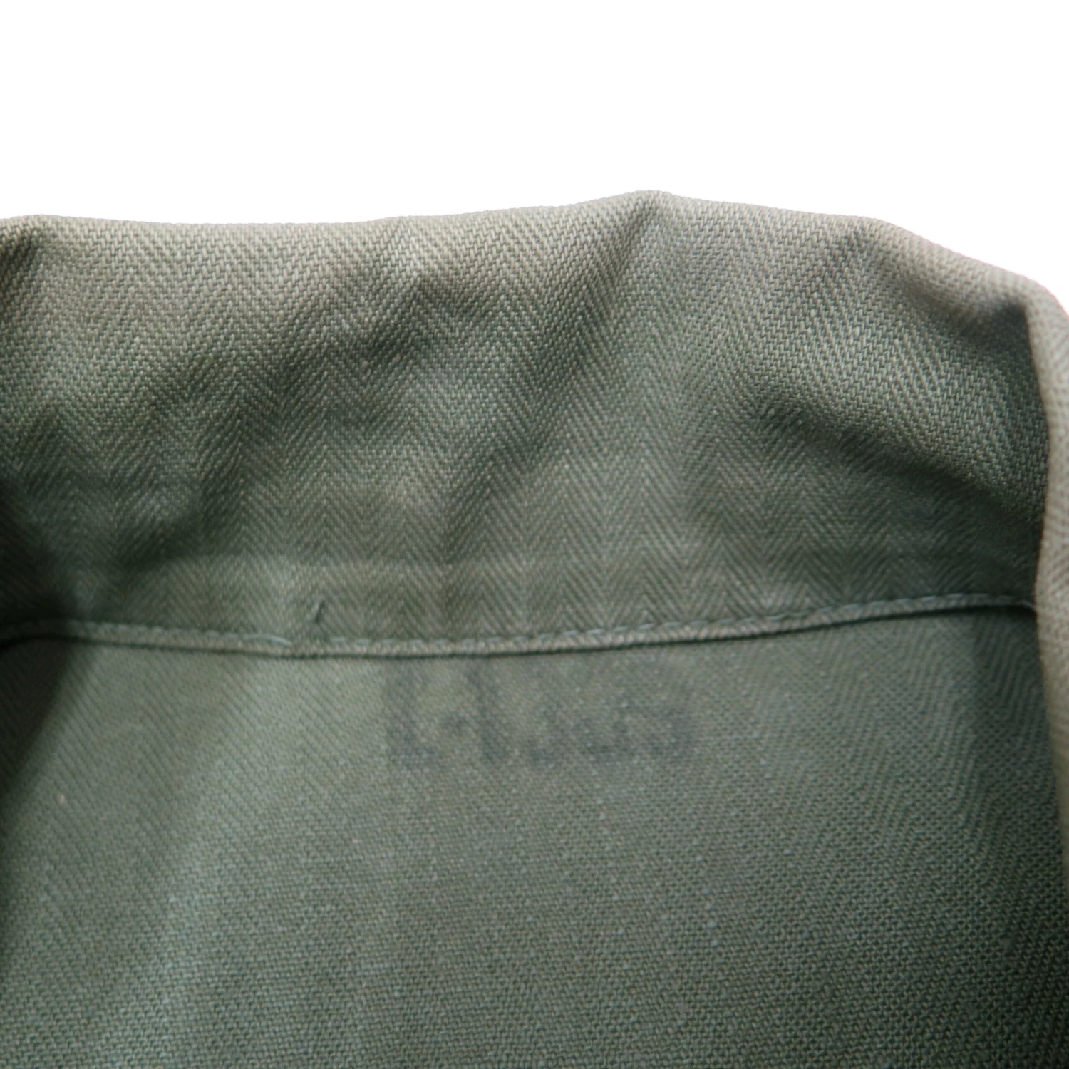 US ARMY UTILITY SHIRT HBT 1950'S EARLY VIETNAM WAR(Us Army 1960s Vietnam Shirt Utility Sateen 1) 4 US ARMY UTILITY SHIRT HBT 1950'S EARLY VIETNAM WAR(Us Army 1960s Vietnam Shirt Utility Sateen 1) - Image 4