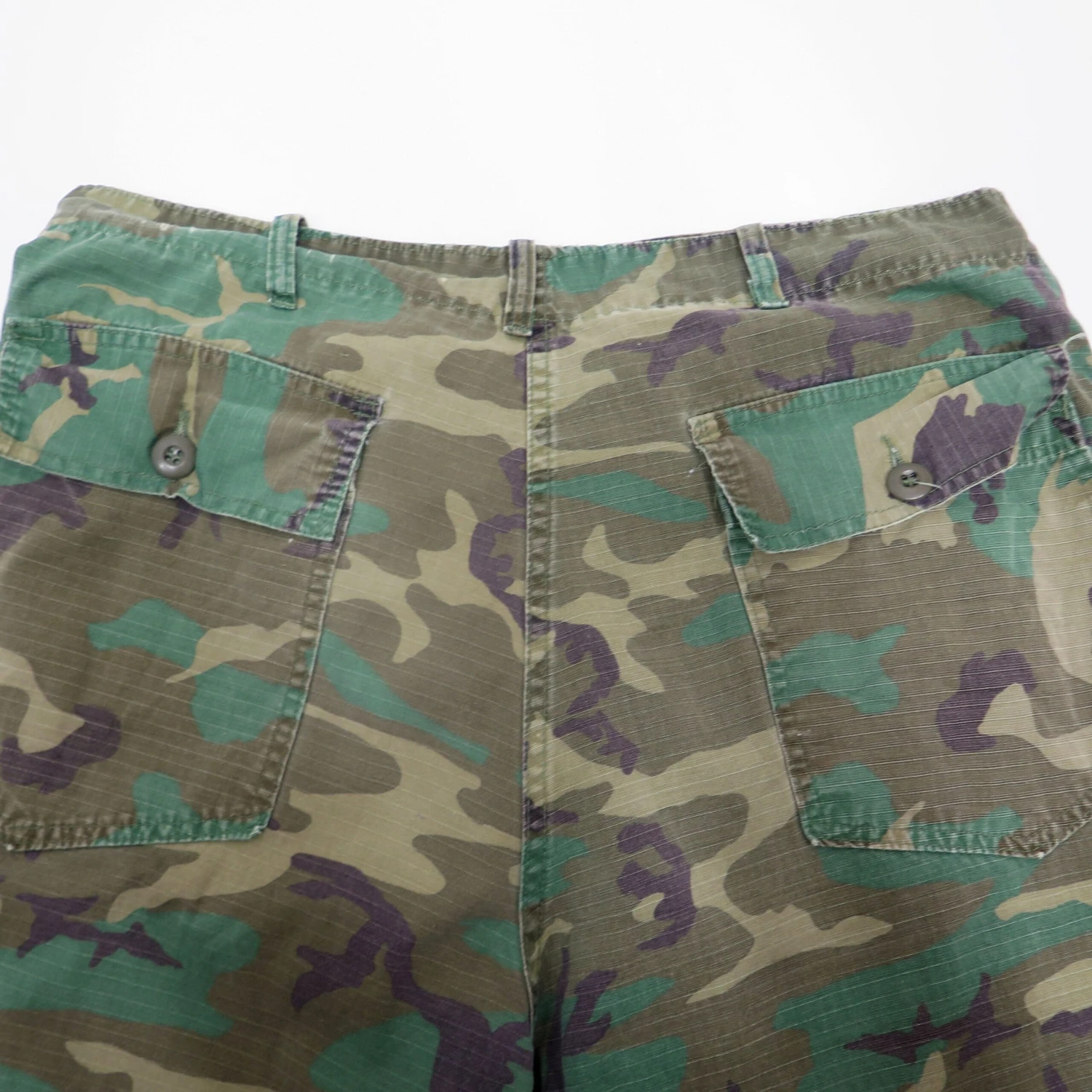 US ARMY UTILITY TROUSERS PANTS RIP STOP ERDL 1970'S SIZE 36x25(Field Pants Utility Trousers Rip Stop Camo) 6 US ARMY UTILITY TROUSERS PANTS RIP STOP ERDL 1970'S SIZE 36x25(Field Pants Utility Trousers Rip Stop Camo) - Image 6