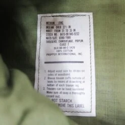 US ARMY FIELD TROUSERS PANTS ERDL 1980 SIZE MEDIUM LONG DEADSTOCK(Camo Field Pants 1980 Medium Long) -Rare Gear USA Shop camp tag