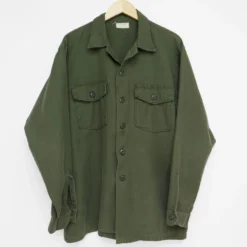 US ARMY UTILITY SHIRT P-64 P64 1975 Size 17 1/2 X 36(Us Army 1975 Vietnam Shirt Utility)