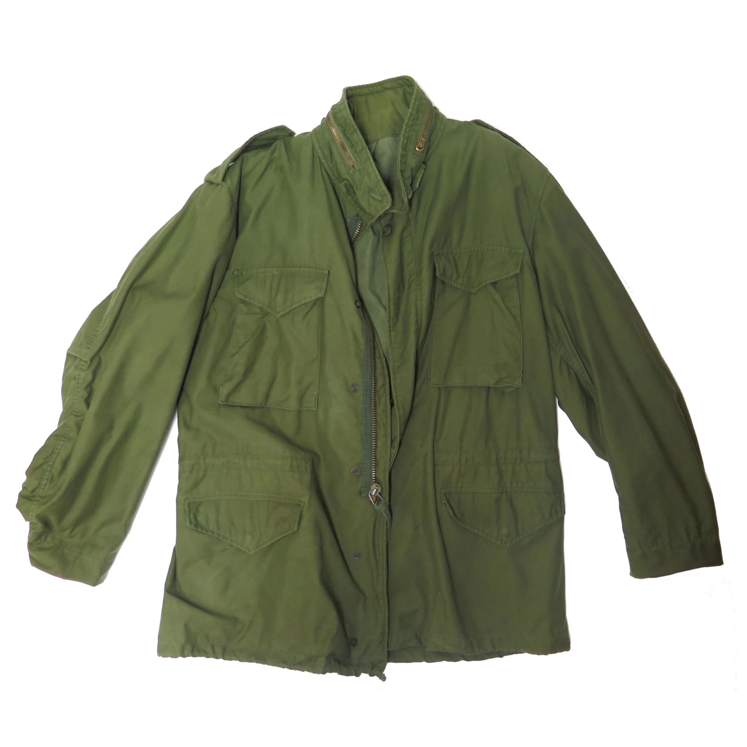 US ARMY M-1965 M65 FIELD JACKET 1977 SIZE LARGE LONG(Us Army M65 M 65 1977 Vietnam Field Jacket Large Long) 3 US ARMY M-1965 M65 FIELD JACKET 1977 SIZE LARGE LONG(Us Army M65 M 65 1977 Vietnam Field Jacket Large Long) - Image 3