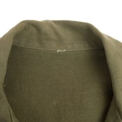 VINTAGE USAF 1960S VIETNAM WAR SHORT SLEEVE UTILITY SATEEN SHIRT PATCH MEDIUM(Vintage Usaf Air Force 1974 Vietnam War Utility Sateen Shirt Patch Size Medium) -Rare Gear USA Shop dsc 3593