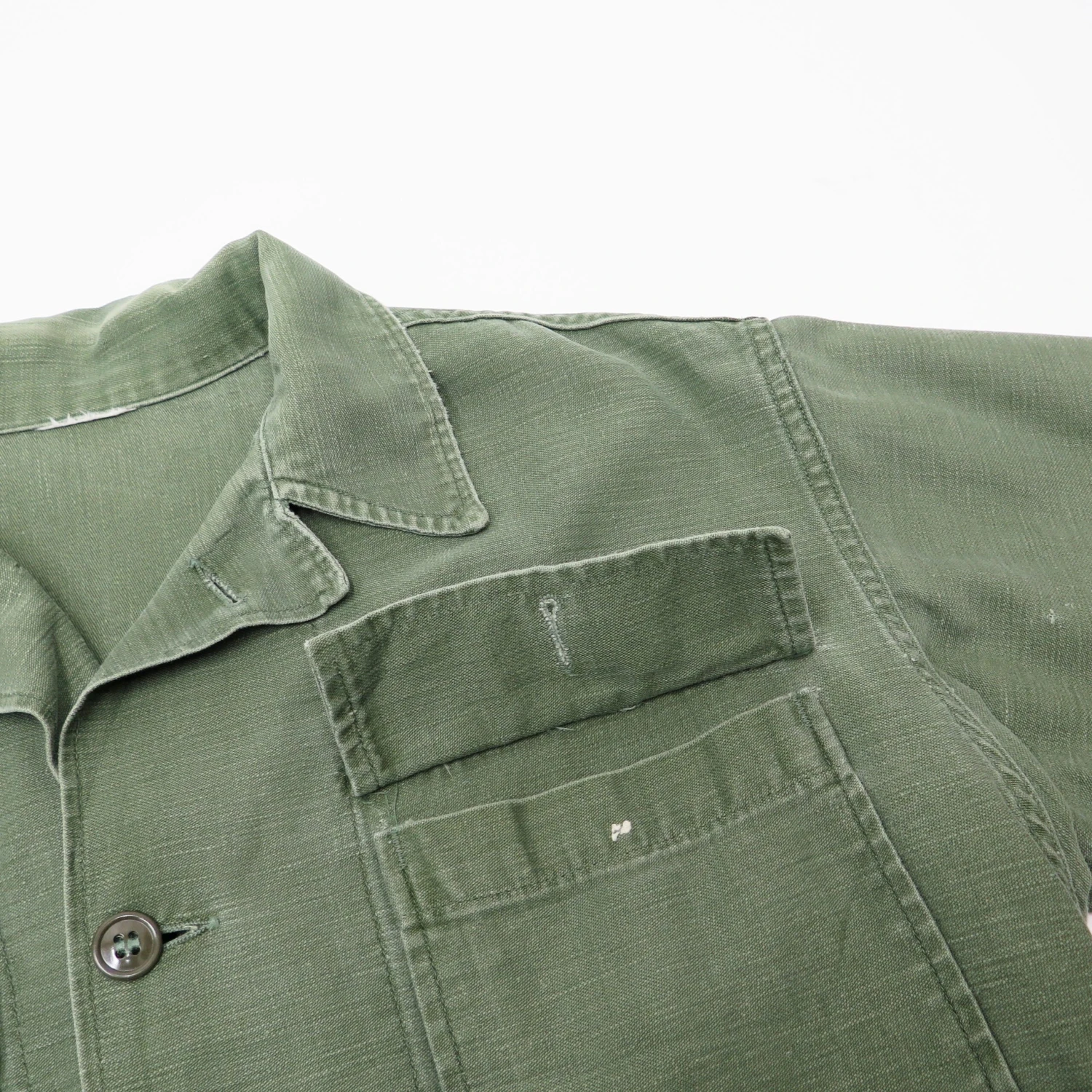 US ARMY UTILITY SHIRT P-58 P58 1960'S VIETNAM WAR SIZE SMALL(Us Army 1960s Vietnam Shirt Utility) 7 US ARMY UTILITY SHIRT P-58 P58 1960'S VIETNAM WAR SIZE SMALL(Us Army 1960s Vietnam Shirt Utility) - Image 7