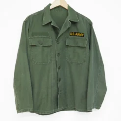US ARMY UTILITY SHIRT P-58 P58 1960'S VIETNAM WAR SIZE SMALL(Us Army 1960s Vietnam Shirt Utility)