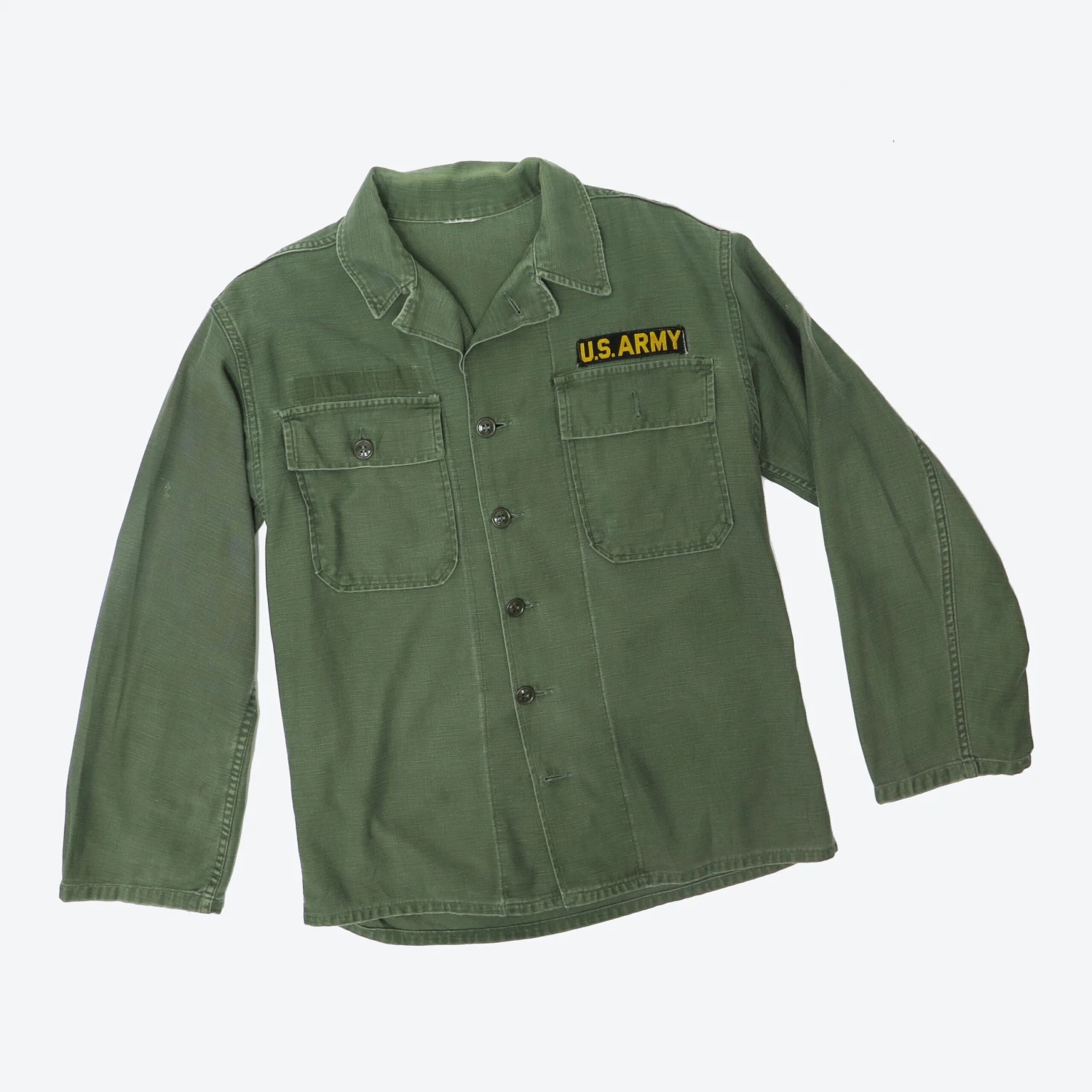 US ARMY UTILITY SHIRT P-58 P58 1960'S VIETNAM WAR SIZE SMALL(Us Army 1960s Vietnam Shirt Utility) 3 US ARMY UTILITY SHIRT P-58 P58 1960'S VIETNAM WAR SIZE SMALL(Us Army 1960s Vietnam Shirt Utility) - Image 3