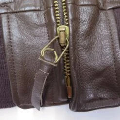 USN US NAVY LEATHER JACKET FLYERS TYPE G-1 G1 1976 SIZE 42(Product 6) 12 USN US NAVY LEATHER JACKET FLYERS TYPE G-1 G1 1976 SIZE 42(Product 6) -Rare Gear USA Shop leathers0001 zip