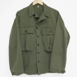 VINTAGE US ARMY UTILITY SHIRT HBT 3TH PATTERN FANTASY 1950'S SIZE 36R(Us Army Ww2 36r Utility Shirt Ripstop)