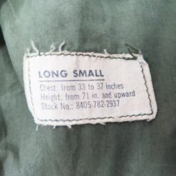 US ARMY M-1965 M65 FIELD JACKET 1966 SIZE SMALL LONG(Us Army M 65 Field Jacket Long Small) -Rare Gear USA Shop m655 tag2