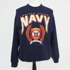 USN US NAVY SWEATSHIRT CREWNECK 1995 SIZE LARGE(Usn Navy 1995 Sweatshirt Large Lee)