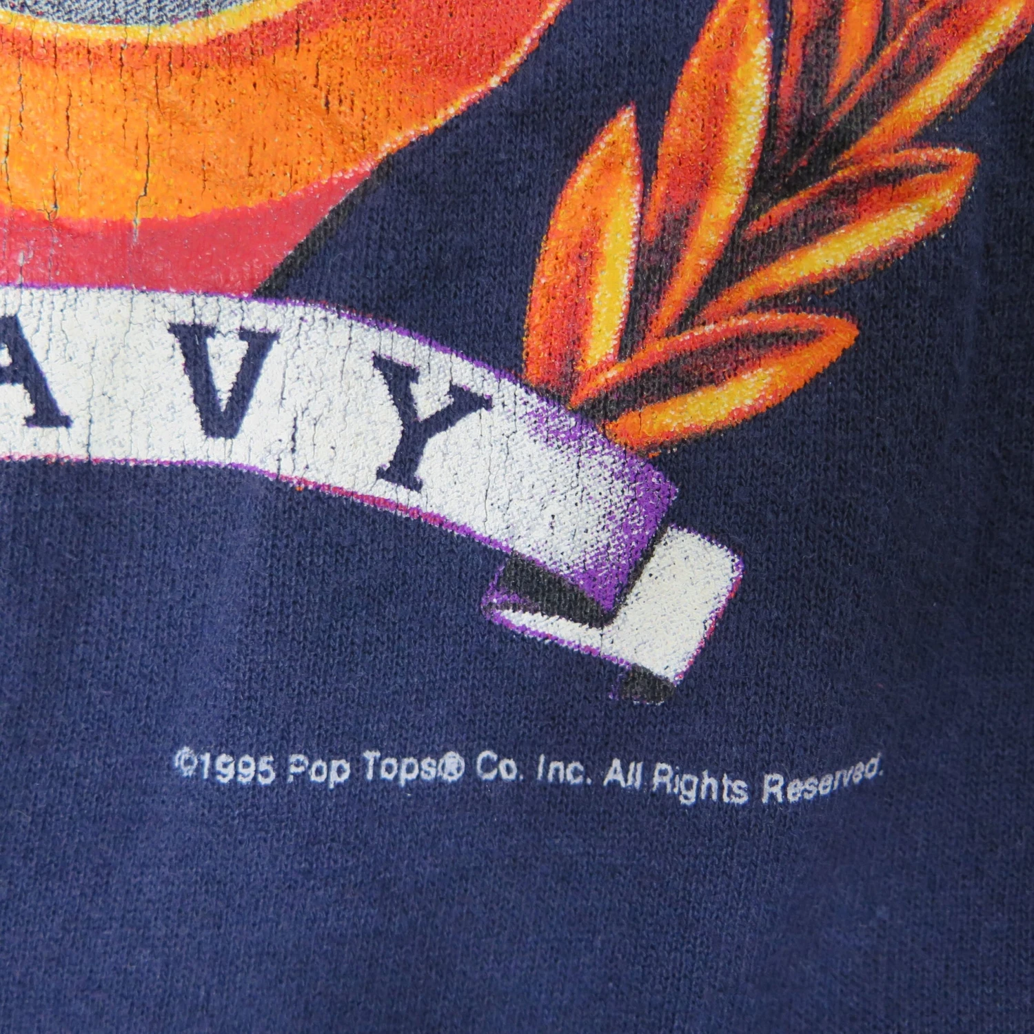 USN US NAVY SWEATSHIRT CREWNECK 1995 SIZE LARGE(Usn Navy 1995 Sweatshirt Large Lee) 4 USN US NAVY SWEATSHIRT CREWNECK 1995 SIZE LARGE(Usn Navy 1995 Sweatshirt Large Lee) - Image 4