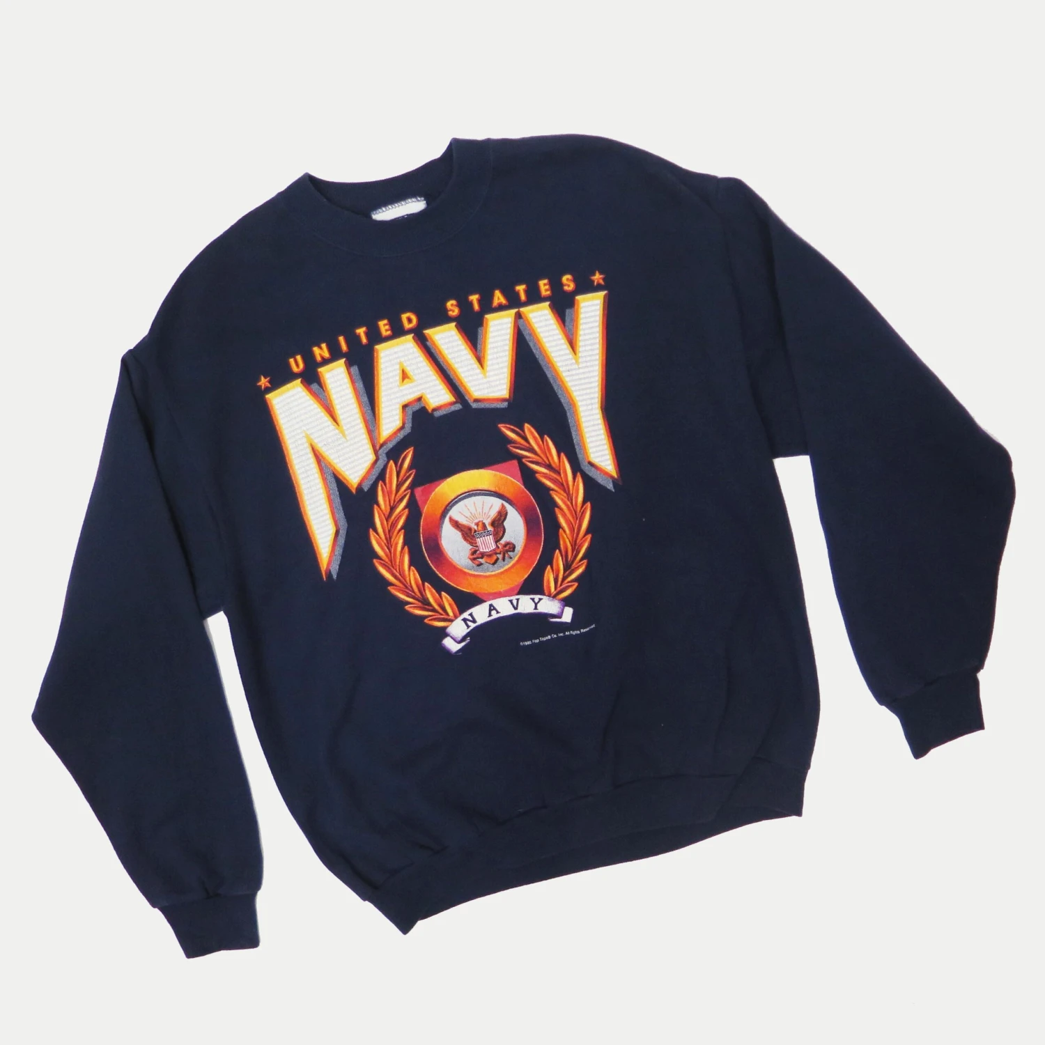 USN US NAVY SWEATSHIRT CREWNECK 1995 SIZE LARGE(Usn Navy 1995 Sweatshirt Large Lee) 2 USN US NAVY SWEATSHIRT CREWNECK 1995 SIZE LARGE(Usn Navy 1995 Sweatshirt Large Lee) - Image 2