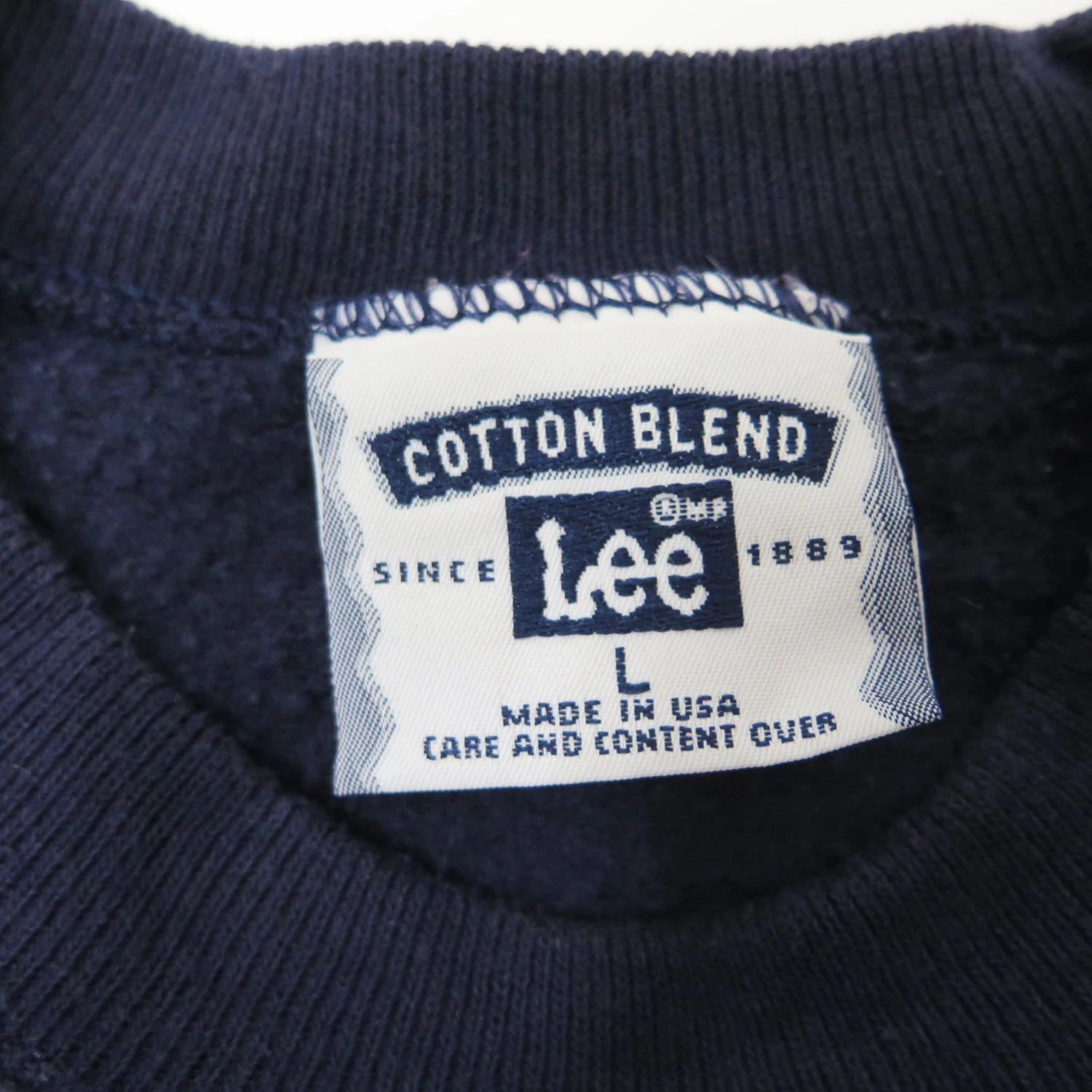 USN US NAVY SWEATSHIRT CREWNECK 1995 SIZE LARGE(Usn Navy 1995 Sweatshirt Large Lee) 5 USN US NAVY SWEATSHIRT CREWNECK 1995 SIZE LARGE(Usn Navy 1995 Sweatshirt Large Lee) - Image 5