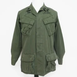 US ARMY TROPICAL COMBAT JACKET 5TH PATTERN RIPSTOP 1969 VIETNAM WAR SMALL REGULAR EXPERT INFANTRY PARACHUTE SERGEANT(Vietnam Us Army Tropical Combat Jacket Ripstop 1969 Small Regular Expert Infantry Parachute Sergeant)