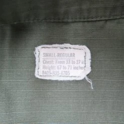 US ARMY TROPICAL COMBAT JACKET 5TH PATTERN RIPSTOP 1969 VIETNAM WAR SMALL REGULAR EXPERT INFANTRY PARACHUTE SERGEANT(Vietnam Us Army Tropical Combat Jacket Ripstop 1969 Small Regular Expert Infantry Parachute Sergeant) -Rare Gear USA Shop nie tag2