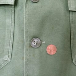 US ARMY UTILITY SHIRT P-58 P58 1960'S VIETNAM WAR 4TH INFANTRY DIVISION ARMOR INSIGNIA LIEUTENANT SIZE LARGE(Us Army 1960s Vietnam Shirt Utility 4th Infantry Division Armor) -Rare Gear USA Shop oth stainss