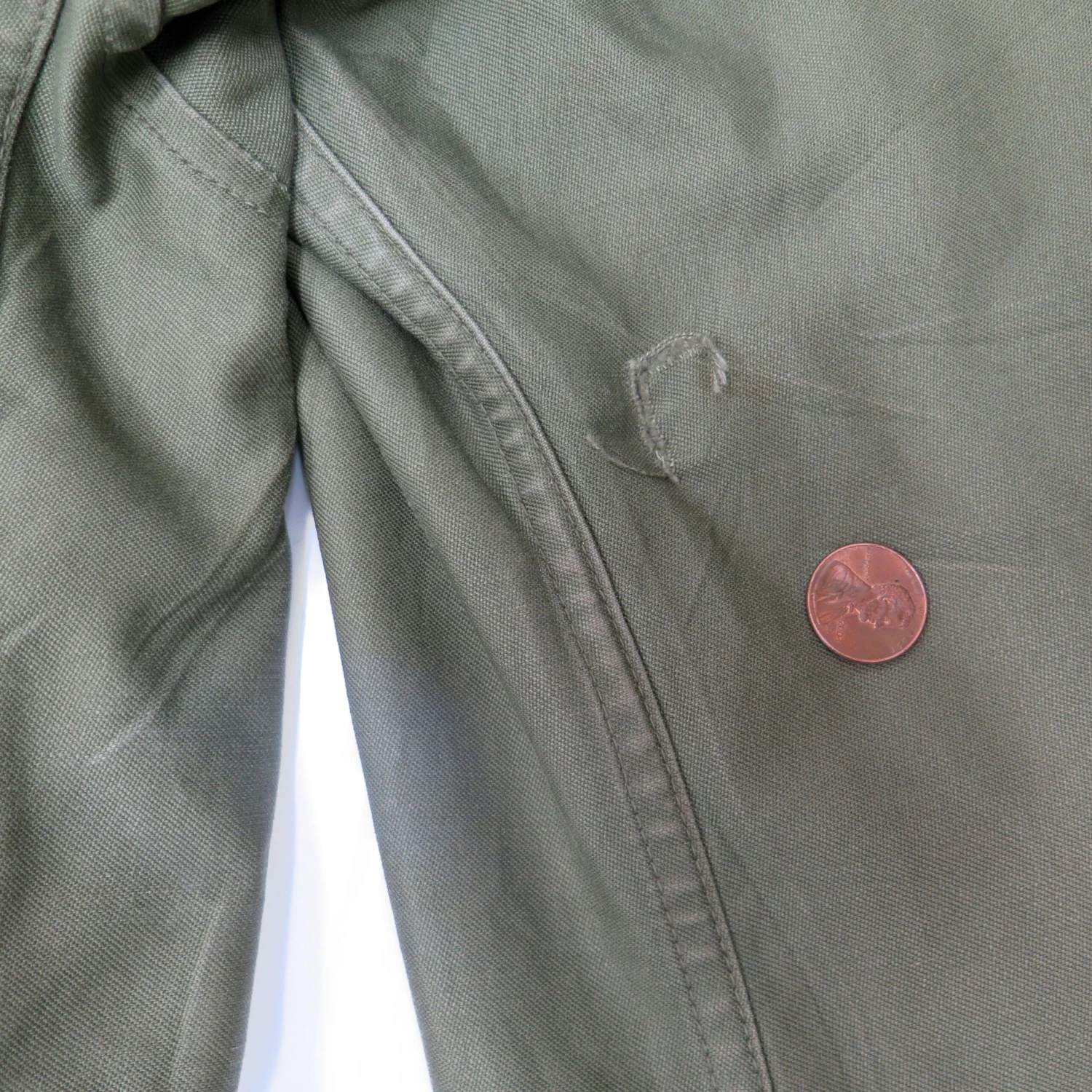 US ARMY M-1951 M51 FIELD JACKET 1960 VIETNAM WAR CAPTAIN PATCH SIZE SMALL SHORT(Vintage Us Army M 1951 M51 1960 Field Jacket Captain Short Small) 8 US ARMY M-1951 M51 FIELD JACKET 1960 VIETNAM WAR CAPTAIN PATCH SIZE SMALL SHORT(Vintage Us Army M 1951 M51 1960 Field Jacket Captain Short Small) - Image 8