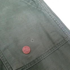 US ARMY UTILITY OG-107 SATEEN TROUSERS PANTS 1961 VIETNAM WAR SIZE W28 L33 SMALL(Us Army Vietnam Field Pants Trousers Type 1 1961 W28 L33 Small) -Rare Gear USA Shop pa6 hole scaled