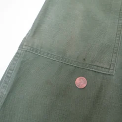 US ARMY UTILITY OG-107 SATEEN TROUSERS PANTS 1961 VIETNAM WAR SIZE W28 L33 SMALL(Us Army Vietnam Field Pants Trousers Type 1 1961 W28 L33 Small) -Rare Gear USA Shop pa6 stain scaled