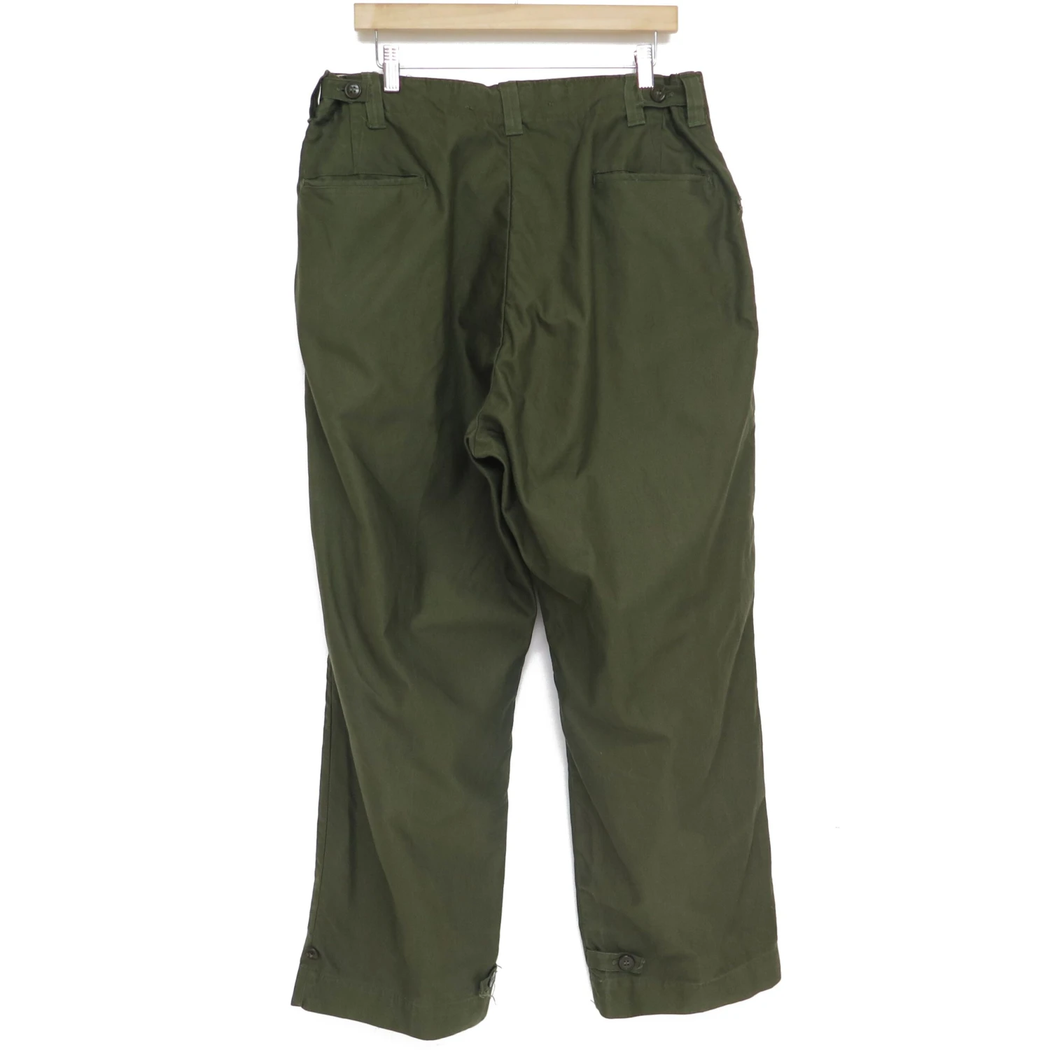 US ARMY FIELD TROUSERS PANTS PATTERN DATE FEB 1945 ISSUE DATE APR 1951 KOREAN WAR COTTON SIZE 36X28(Ww2 Field Trousers M 45 1951 Cotton 38x30) 2 US ARMY FIELD TROUSERS PANTS PATTERN DATE FEB 1945 ISSUE DATE APR 1951 KOREAN WAR COTTON SIZE 36X28(Ww2 Field Trousers M 45 1951 Cotton 38x30) - Image 2