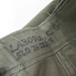 US ARMY UTILITY OG-107 SATEEN TROUSERS PANTS 1973 VIETNAM WAR SIZE W29 L29(Us Army Vietnam Field Pants Trousers 1973 W30 L31) -Rare Gear USA Shop pant stamp