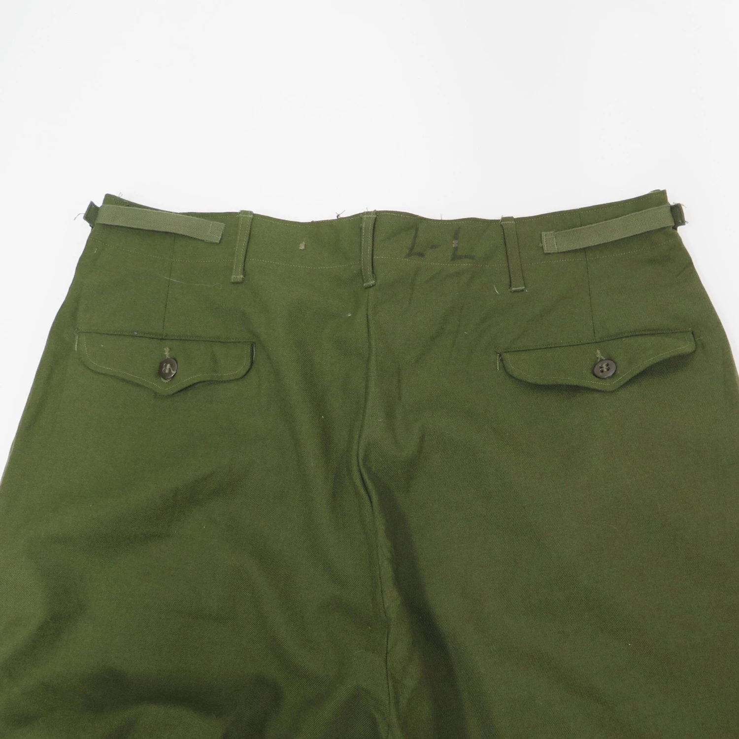 US ARMY FIELD TROUSERS PANTS M-1951 M51 50s KOREAN WAR SIZE 40X33 LONG LARGE(Korean War Field Trousers M 51 50s Wool 32x30) 7 US ARMY FIELD TROUSERS PANTS M-1951 M51 50s KOREAN WAR SIZE 40X33 LONG LARGE(Korean War Field Trousers M 51 50s Wool 32x30) - Image 7