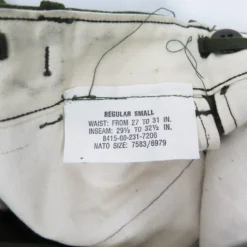 US ARMY FIELD TROUSERS PANTS M-1951 M51 1951 KOREAN WAR SIZE 32x30 SMALL REGULAR(Korean War Field Trousers M 51 1951 Wool 32x30) -Rare Gear USA Shop pants0004 tag scaled