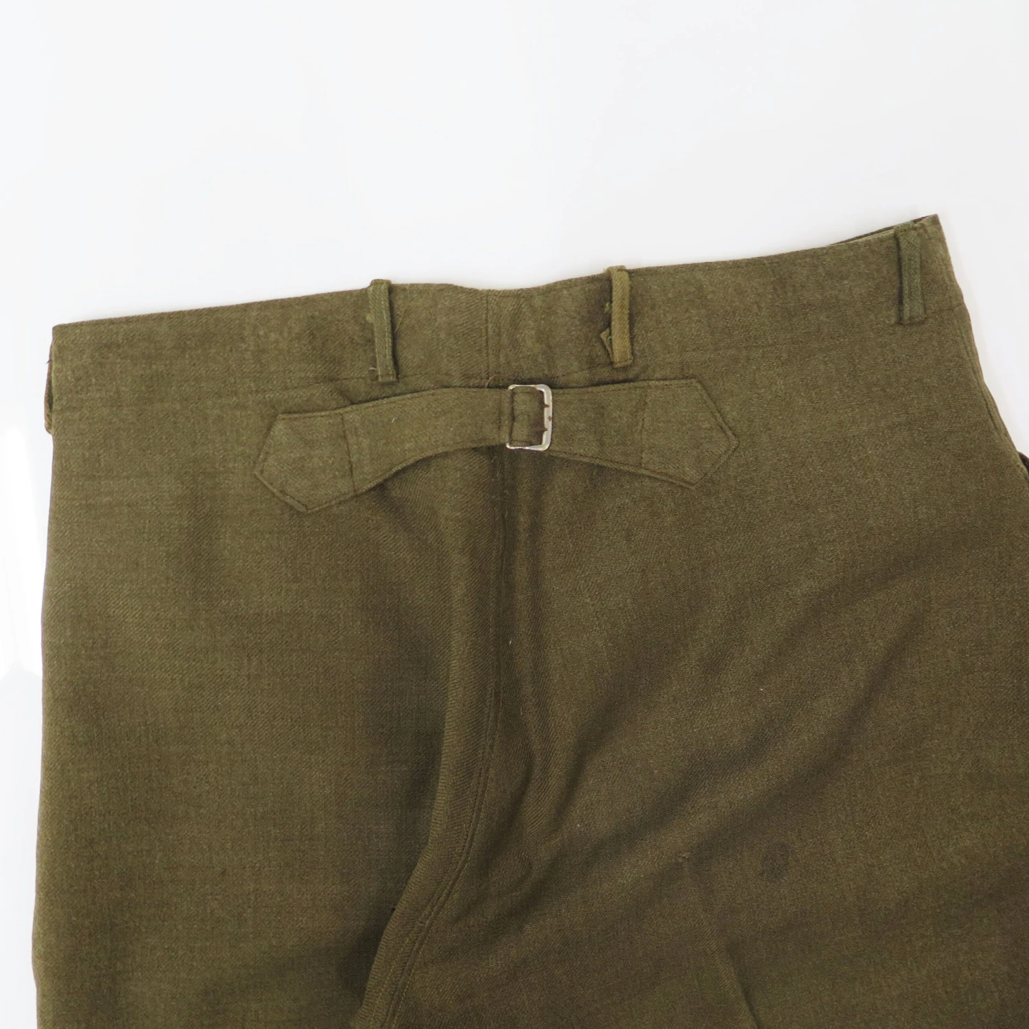 US ARMY BUCKLE BACK FIELD TROUSERS WOOL JODHPURS 1910'S SIZE 32X27(1920s Field Trousers Wool 32x27) 8 US ARMY BUCKLE BACK FIELD TROUSERS WOOL JODHPURS 1910'S SIZE 32X27(1920s Field Trousers Wool 32x27) - Image 8