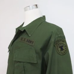 US ARMY TROPICAL COMBAT JACKET 5TH PATTERN 1968 VIETNAM WAR USA REC PATCH SIZE LARGE SHORT(Vietnam Tropical Combat Jacket Usarec Ripstop 1968 Large Short) 12 US ARMY TROPICAL COMBAT JACKET 5TH PATTERN 1968 VIETNAM WAR USA REC PATCH SIZE LARGE SHORT(Vietnam Tropical Combat Jacket Usarec Ripstop 1968 Large Short) -Rare Gear USA Shop pez patch