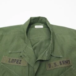 US ARMY TROPICAL COMBAT JACKET 5TH PATTERN 1968 VIETNAM WAR USA REC PATCH SIZE LARGE SHORT(Vietnam Tropical Combat Jacket Usarec Ripstop 1968 Large Short) 13 US ARMY TROPICAL COMBAT JACKET 5TH PATTERN 1968 VIETNAM WAR USA REC PATCH SIZE LARGE SHORT(Vietnam Tropical Combat Jacket Usarec Ripstop 1968 Large Short) -Rare Gear USA Shop pez zoom