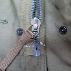 US ARMY FIELD JACKET M-1951 M51 DEADSTOCK SIZE MEDIUM LONG(New 2) -Rare Gear USA Shop site2 zip