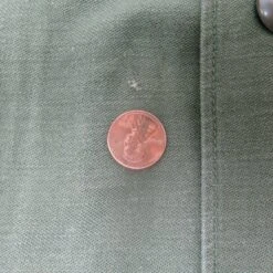 VINTAGE US ARMY UTILITY SHIRT P-64 P64 1960'S CORPS OF ENGINEERS 1ST ARMY PATCH SIZE 15 1/2 X 33(Us Army 1960s Vietnam Shirt Utility Sateen) 17 VINTAGE US ARMY UTILITY SHIRT P-64 P64 1960'S CORPS OF ENGINEERS 1ST ARMY PATCH SIZE 15 1/2 X 33(Us Army 1960s Vietnam Shirt Utility Sateen) -Rare Gear USA Shop tour holee