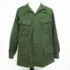 US ARMY TROPICAL COMBAT JACKET 5TH PATTERN RIPSTOP 1968 VIETNAM WAR LARGE SHORT 1ST INFANTRY DIVISION(Vietnam Tropical Combat Jacket Ripstop 1968 Large Short 1st Infantry Division)