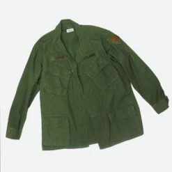 US ARMY TROPICAL COMBAT JACKET 5TH PATTERN RIPSTOP 1968 VIETNAM WAR LARGE SHORT 1ST INFANTRY DIVISION(Vietnam Tropical Combat Jacket Ripstop 1968 Large Short 1st Infantry Division) 10 US ARMY TROPICAL COMBAT JACKET 5TH PATTERN RIPSTOP 1968 VIETNAM WAR LARGE SHORT 1ST INFANTRY DIVISION(Vietnam Tropical Combat Jacket Ripstop 1968 Large Short 1st Infantry Division) -Rare Gear USA Shop uar open