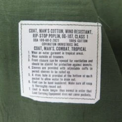 US ARMY TROPICAL COMBAT JACKET 5TH PATTERN RIPSTOP 1968 VIETNAM WAR LARGE SHORT 1ST INFANTRY DIVISION(Vietnam Tropical Combat Jacket Ripstop 1968 Large Short 1st Infantry Division) 12 US ARMY TROPICAL COMBAT JACKET 5TH PATTERN RIPSTOP 1968 VIETNAM WAR LARGE SHORT 1ST INFANTRY DIVISION(Vietnam Tropical Combat Jacket Ripstop 1968 Large Short 1st Infantry Division) -Rare Gear USA Shop uar tag