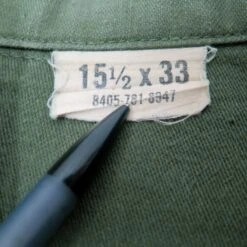 USAF US AIR FORCE UTILITY SHIRT P64 1970'S VIETNAM WAR AIRMAN PATCH SIZE 15 1/2 X 33(Usaf Us Air Force 1970s Vietnam Shirt Utility Airman) -Rare Gear USA Shop usaf tag