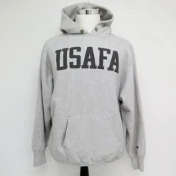 USAFA US AIR FORCE ACADEMY EARLY 1980'S 1990 SWEATSHIRT HOODIE CHAMPION REVERSE WEAVE SIZE XL(Usafa Us Air Force 1980s Sweatshirt Hoodie Nchampion Reverse Weave Reflective Xl)