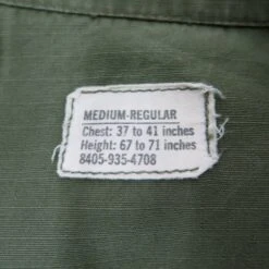 US ARMY 1969 VIETNAM TROPICAL COMBAT JACKET 5TH PATTERN UTILITY GROUND FORCE LIEUTENANT QUARTERMASTER(Us Army 1969 Vietnam Shirt Utility Ground Force Lieutenant Quartermaster) 11 US ARMY 1969 VIETNAM TROPICAL COMBAT JACKET 5TH PATTERN UTILITY GROUND FORCE LIEUTENANT QUARTERMASTER(Us Army 1969 Vietnam Shirt Utility Ground Force Lieutenant Quartermaster) -Rare Gear USA Shop usam tag
