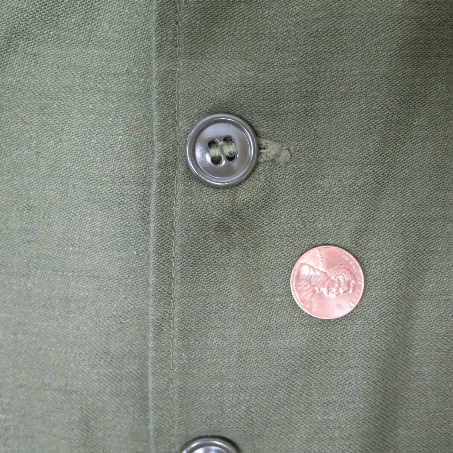 US ARMY UTILITY SHIRT P-58 P58 1960 VIETNAM WAR SPECIALIST E4 PATCH SIZE SMALL(Us Army Vietnam Shirt Sateen 1960 Small Specialist) 8 US ARMY UTILITY SHIRT P-58 P58 1960 VIETNAM WAR SPECIALIST E4 PATCH SIZE SMALL(Us Army Vietnam Shirt Sateen 1960 Small Specialist) - Image 8