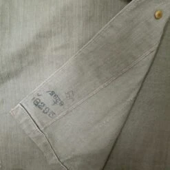 USMC US MARINE CORPS UTILITY SHIRT HBT HERRINGBONE TWILL 1940's WW2 USMC STENCIL SIZE MEDIUM(Ww2 Usmc Herringbone Stencil Shirt 1940s) 9 USMC US MARINE CORPS UTILITY SHIRT HBT HERRINGBONE TWILL 1940's WW2 USMC STENCIL SIZE MEDIUM(Ww2 Usmc Herringbone Stencil Shirt 1940s) -Rare Gear USA Shop usmc dets