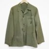 USMC US MARINE CORPS UTILITY JACKET HERRINGBONE TWILL STENCIL 1940'S WW2(Ww2 Usmc Herringbone Stencil Shirt 1940s 1)