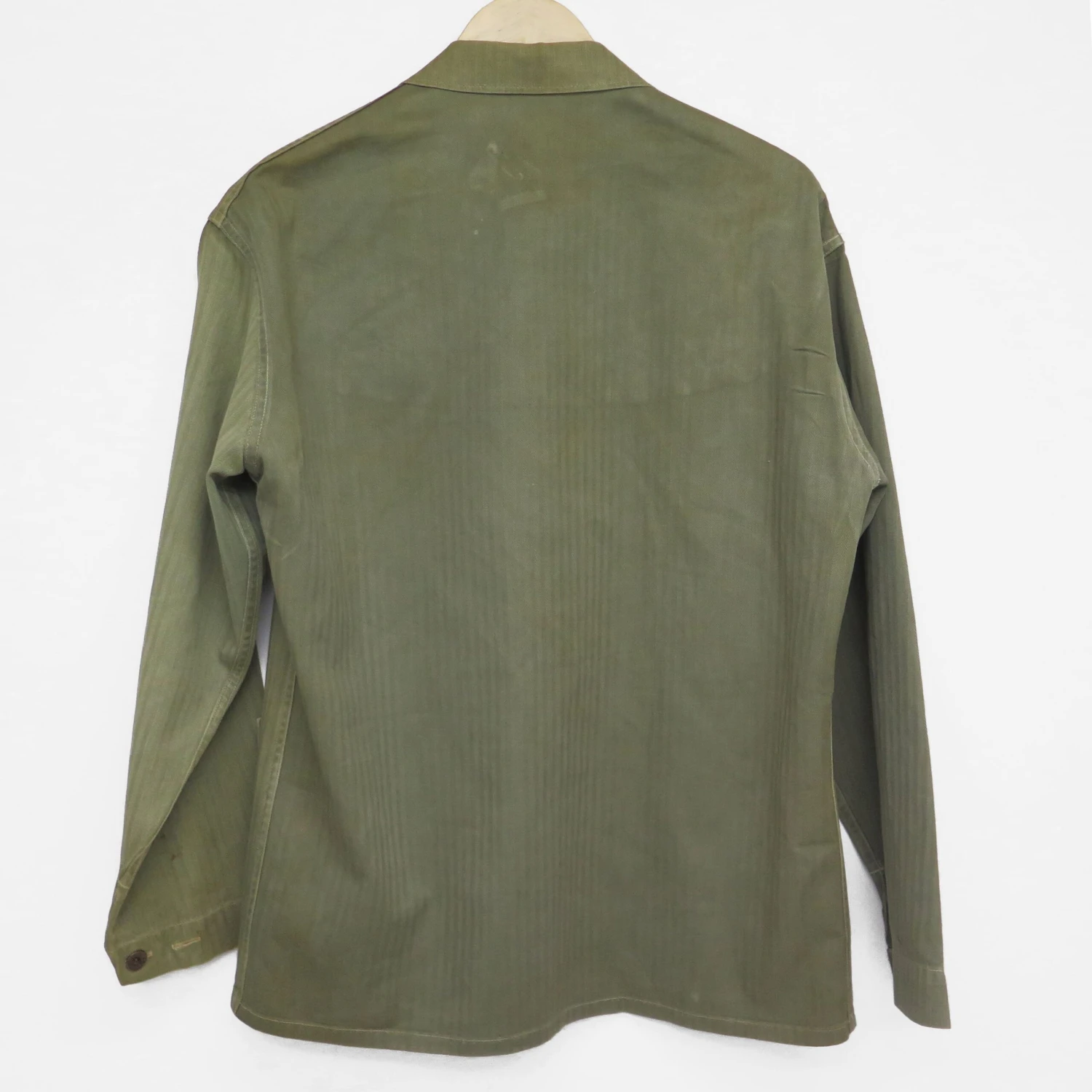 USMC US MARINE CORPS UTILITY JACKET HERRINGBONE TWILL STENCIL 1940'S WW2(Ww2 Usmc Herringbone Stencil Shirt 1940s 1) 2 USMC US MARINE CORPS UTILITY JACKET HERRINGBONE TWILL STENCIL 1940'S WW2(Ww2 Usmc Herringbone Stencil Shirt 1940s 1) - Image 2